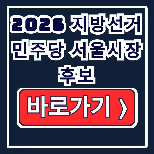2026 지방선거 민주당 서울시장 후보, 여론조사 및 예비주자