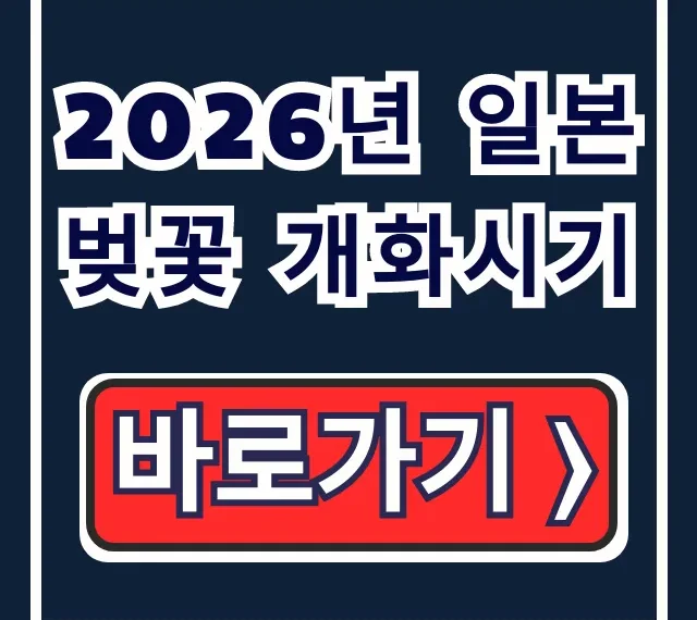 2026년 일본 벚꽃 개화시기: 오사카 도쿄 명소 완벽 가이드 2026년 일본 벚꽃 개화시기: 오사카 도쿄 명소 완벽 가이드