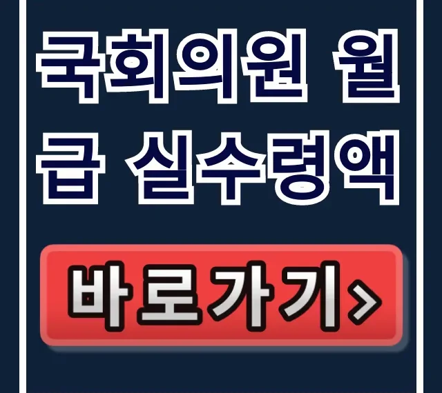 국회의원 월급 실수령액 세전 세후 연봉 완벽 분석 국회의원 월급 실수령액 세전 세후 연봉 완벽 분석