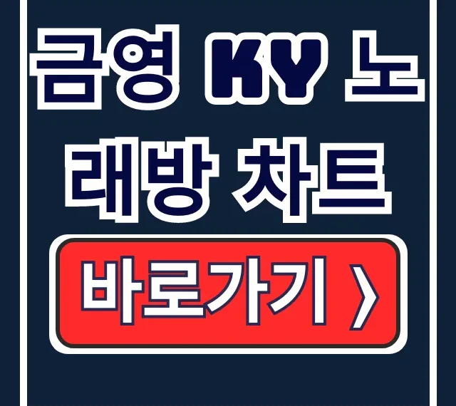 금영 KY 노래방 차트 키싱 인기곡 번호 금영 KY 노래방 차트 키싱 인기곡 번호