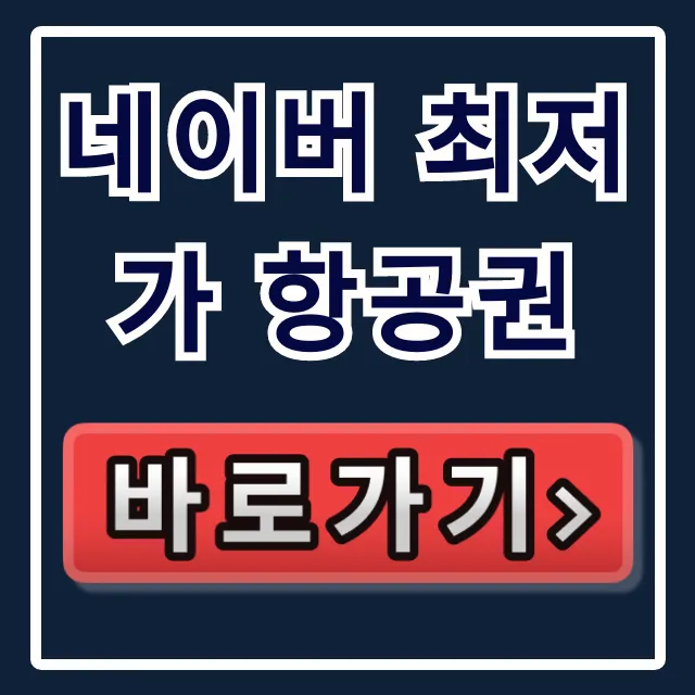 네이버 최저가 항공권 예매 완벽 가이드 네이버 최저가 항공권 예매 완벽 가이드