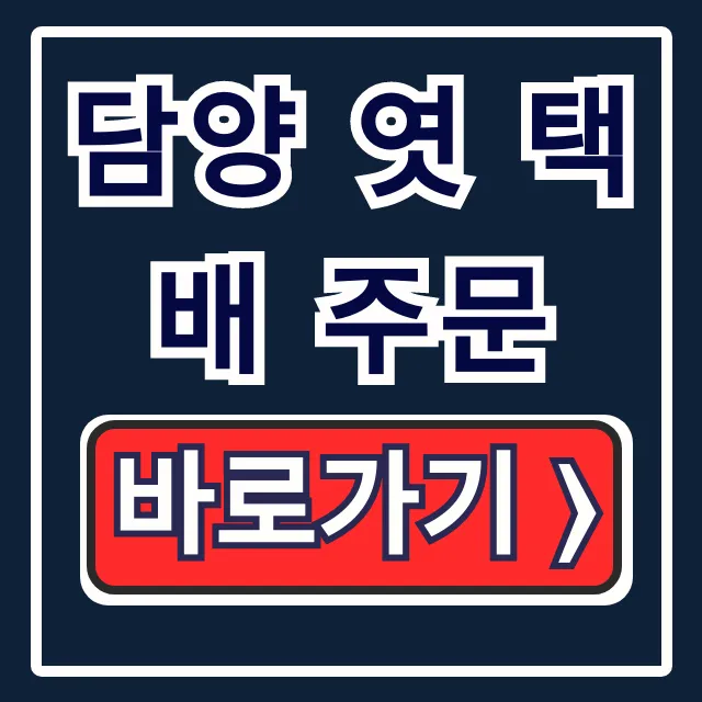 담양 엿 택배 주문! 한국기행 전통 쌀엿 총정리