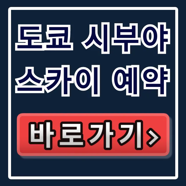 도쿄 시부야 스카이 예약, 직원만 아는 최저가 할인!