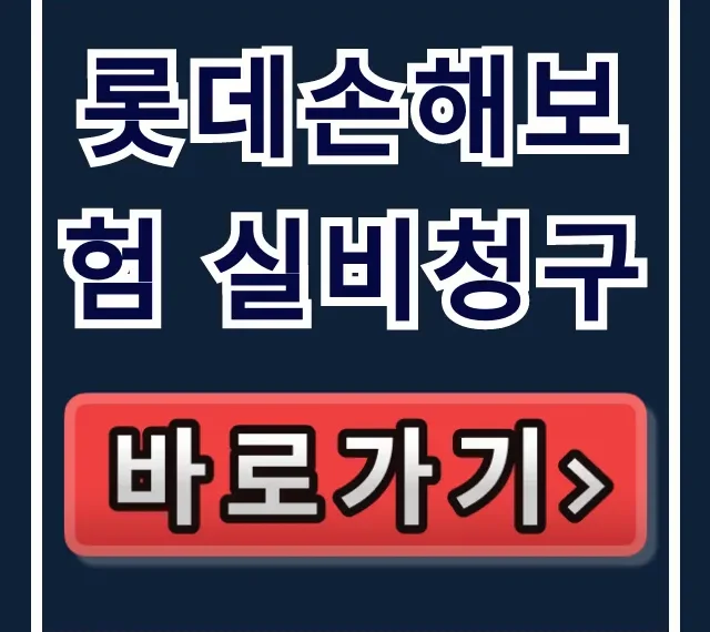 롯데손해보험 실비청구 100만원 온라인 청구 완벽 가이드 롯데손해보험 실비청구 100만원 온라인 청구 완벽 가이드