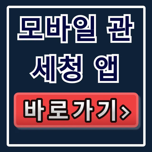 모바일 관세청 앱 설치방법 & 해외직구 꿀팁 총정리 모바일 관세청 앱 설치방법 & 해외직구 꿀팁 총정리