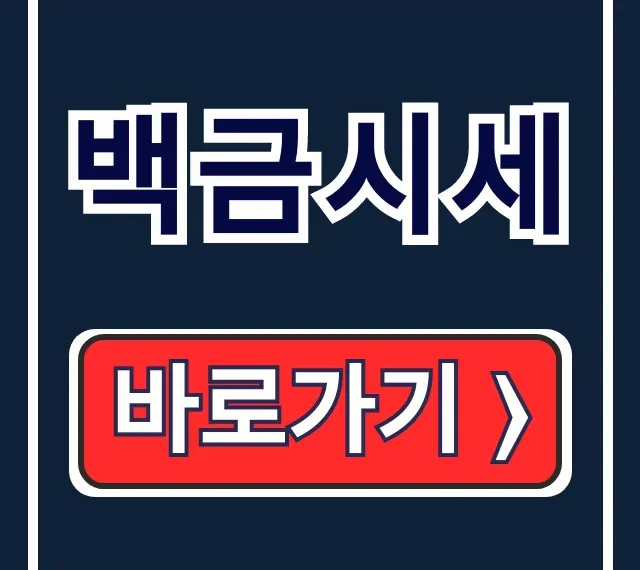백금시세 오늘 1돈 국제시세 총정리 백금시세 오늘 1돈 국제시세 총정리