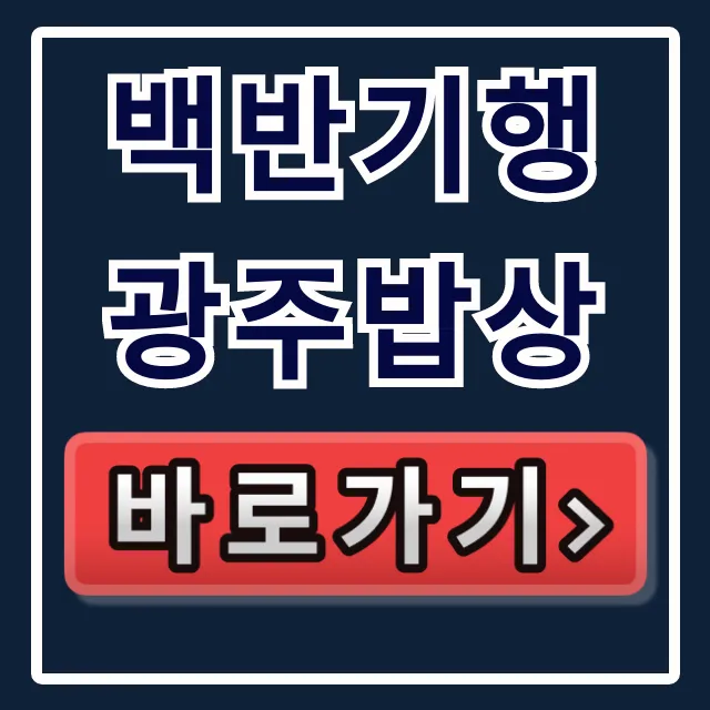 백반기행 광주밥상: 이종범 단골 애호박찌개 맛집 총정리 백반기행 광주밥상: 이종범 단골 애호박찌개 맛집 총정리