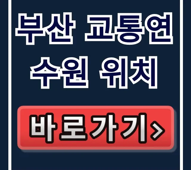 부산 교통연수원 위치 가는 길 총정리! 부산 교통연수원 위치 가는 길 총정리!