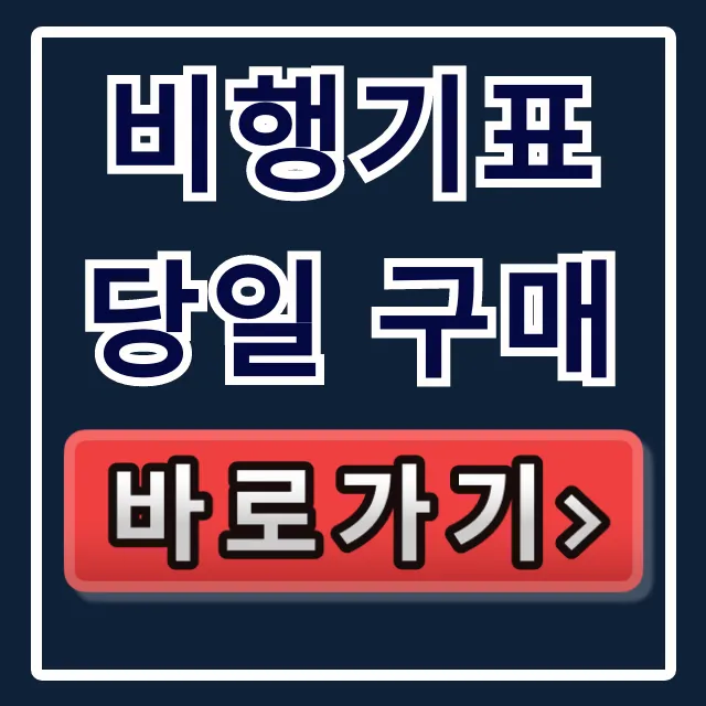 비행기표 당일 구매? 싸게 사는 완벽 가이드 비행기표 당일 구매? 싸게 사는 완벽 가이드