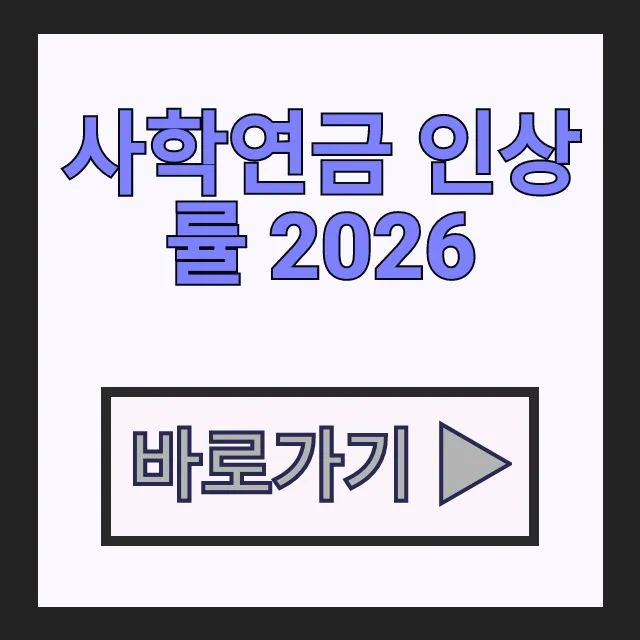 사학연금 인상률 2026 확정 금액, 내 수령액 조회 계산 사학연금 인상률 2026 확정 금액, 내 수령액 조회 계산