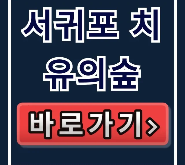 서귀포 치유의숲 예약 방법부터 코스 꿀팁까지! 서귀포 치유의숲 예약 방법부터 코스 꿀팁까지!