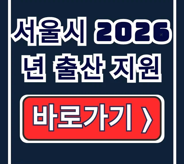 서울시 2026년 출산 지원: 신혼·자영업자 출산급여 총정리 서울시 2026년 출산 지원: 신혼·자영업자 출산급여 총정리