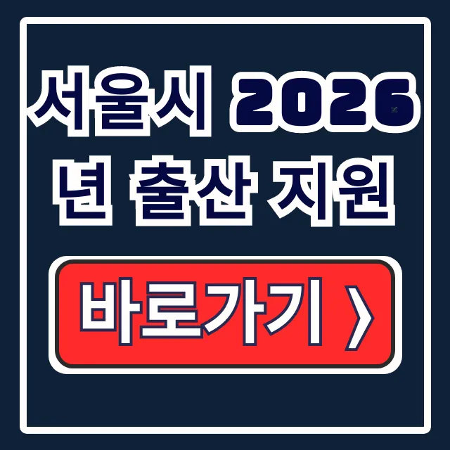 서울시 2026년 출산 지원: 신혼·자영업자 출산급여 총정리 서울시 2026년 출산 지원: 신혼·자영업자 출산급여 총정리