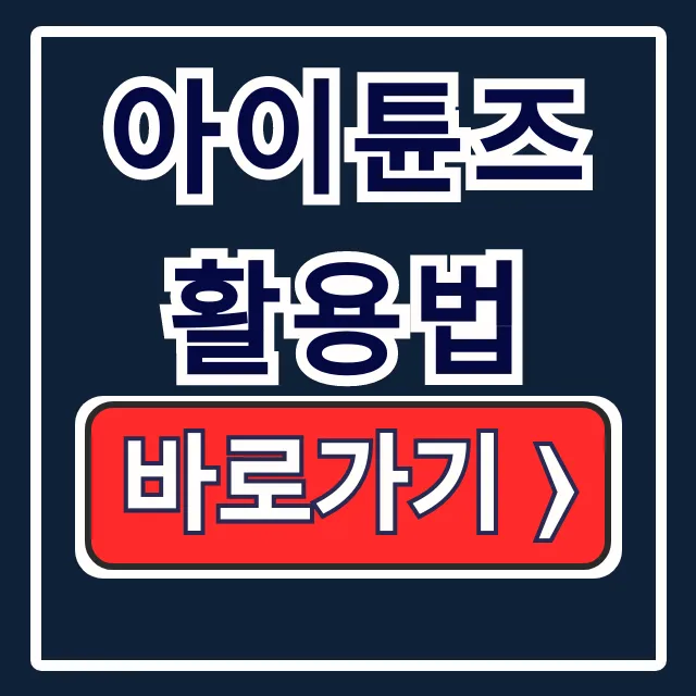 아이튠즈 활용법, 노래 백업 초기화까지 완벽 아이튠즈 활용법, 노래 백업 초기화까지 완벽