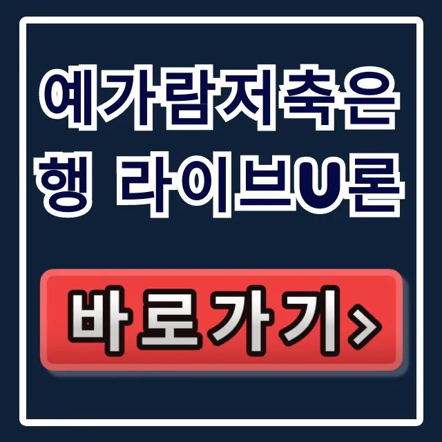예가람저축은행 라이브U론, 부결 없이 당일 승인받는 숨은 비결!
