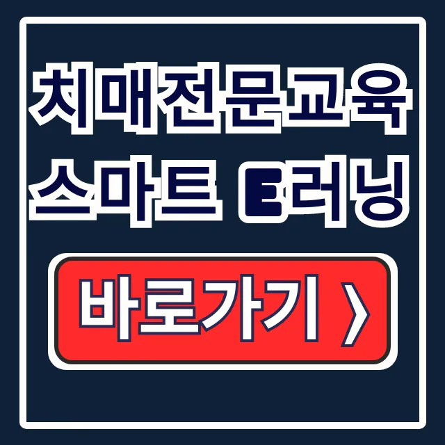 요양보호사 치매전문교육 스마트 e러닝 요양보호사 치매전문교육 스마트 e러닝
