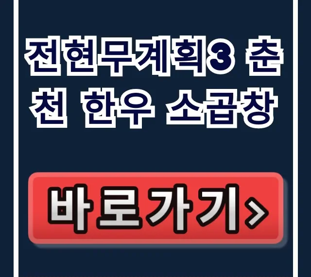 전현무계획3 춘천 한우 소곱창, 박지성 단골 맛집 위치