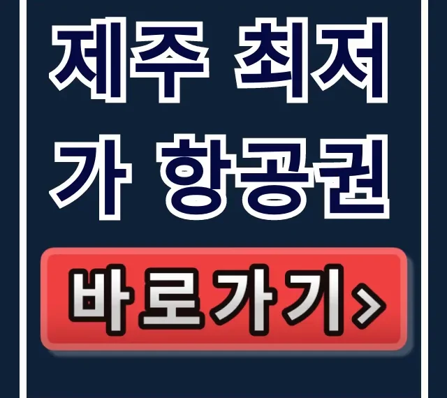 제주 최저가 항공권 예약 꿀팁 총정리 제주 최저가 항공권 예약 꿀팁 총정리