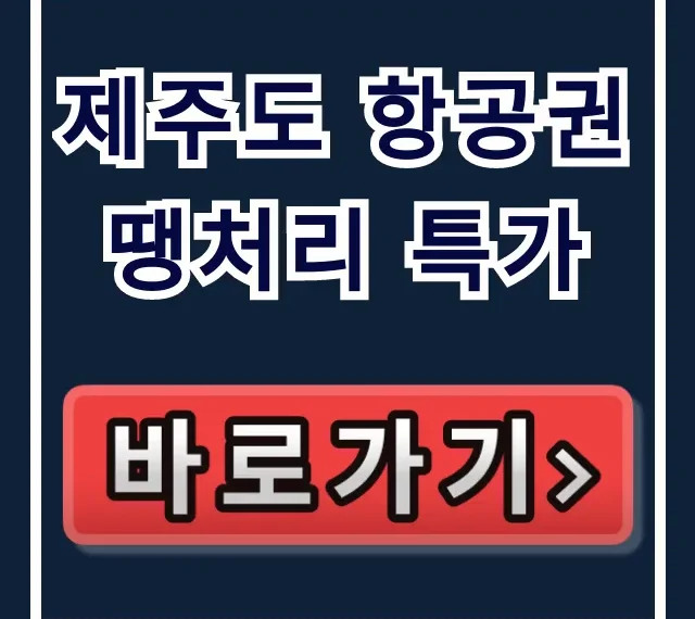 제주도 항공권 땡처리 특가 최저가 예약 꿀팁 제주도 항공권 땡처리 특가 최저가 예약 꿀팁