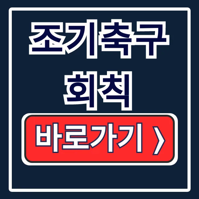조기축구회칙: 완벽 작성법 & 서식 다운로드 조기축구회칙: 완벽 작성법 & 서식 다운로드
