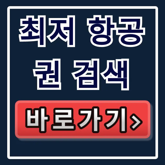 최저 항공권 검색, 싸게 사는 비법 대공개!