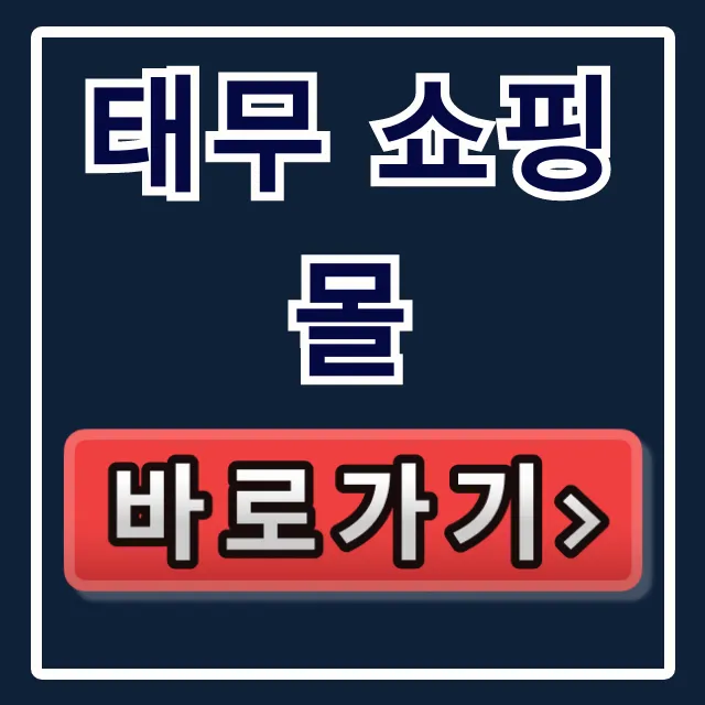 태무 쇼핑몰 앱 설치부터 해외직구 완벽 가이드
