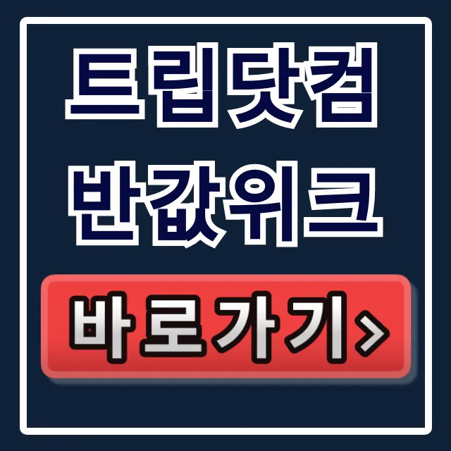 트립닷컴 반값위크: 항공권 호텔 할인코드 총정리