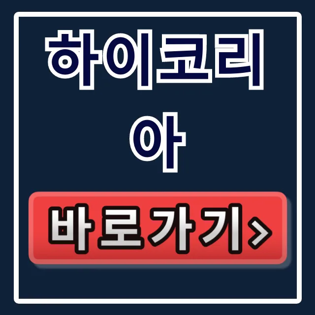하이코리아 외국인 출입국 완벽 가이드 하이코리아 외국인 출입국 완벽 가이드