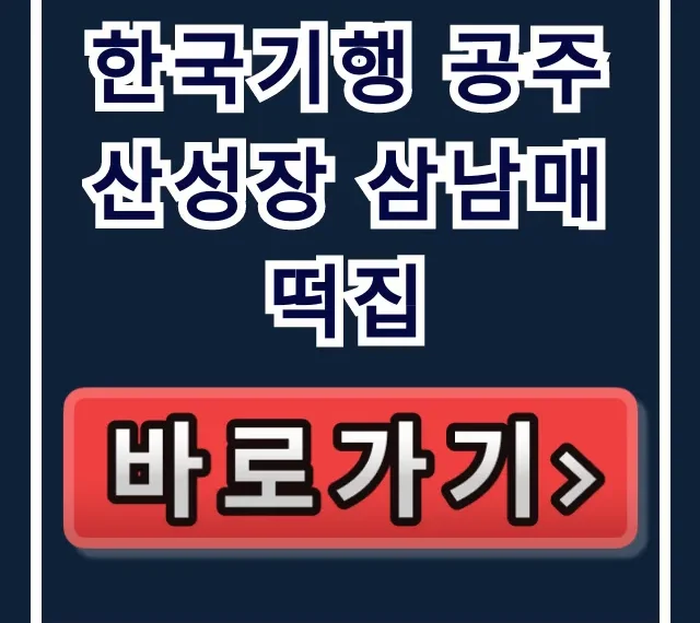 한국기행 공주 산성장 삼남매 떡집, 쑥밤시루 택배 주문 한국기행 공주 산성장 삼남매 떡집, 쑥밤시루 택배 주문