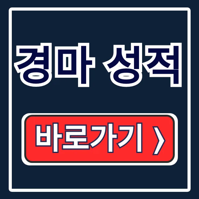 한국마사회 실시간 경마 성적 경주 결과 한국마사회 실시간 경마 성적 경주 결과