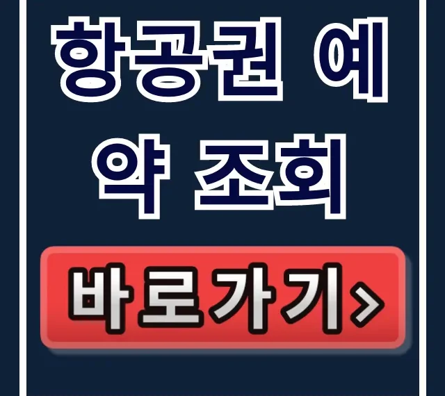 항공권 예약 조회: 초간단 확인 방법 항공권 예약 조회: 초간단 확인 방법