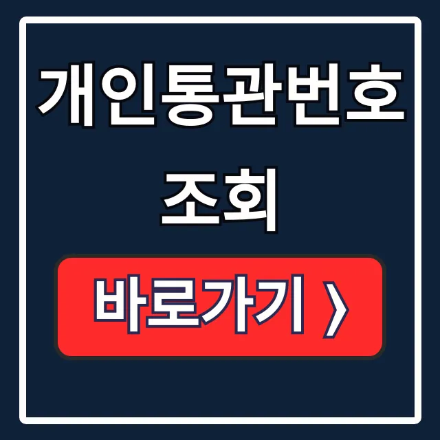 해외직구 개인통관번호 조회 재발급 유출 완벽 가이드 해외직구 개인통관번호 조회 재발급 유출 완벽 가이드
