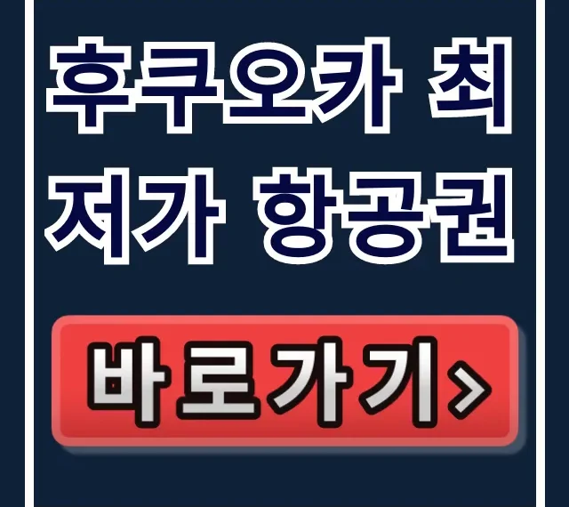 후쿠오카 최저가 항공권 예매 꿀팁 총정리 후쿠오카 최저가 항공권 예매 꿀팁 총정리