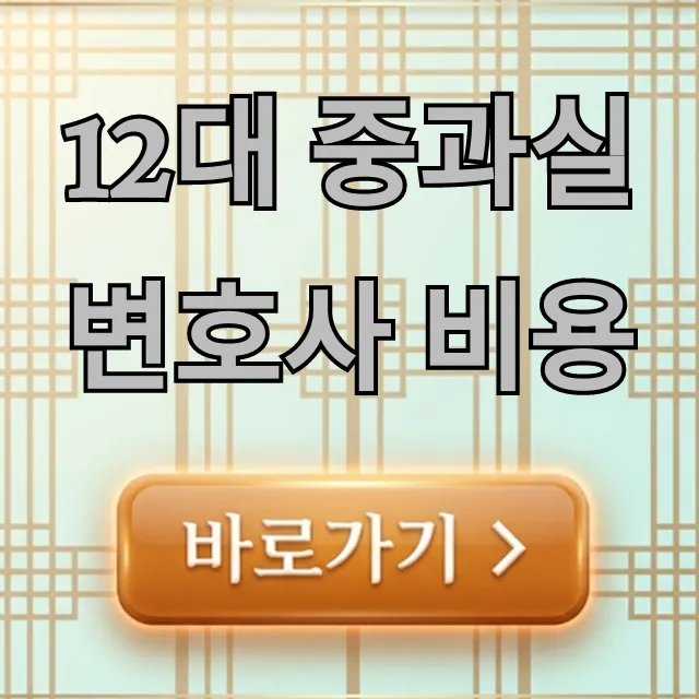 12대 중과실 변호사 비용, 절약 꿀팁부터 선임 전략까지 12대 중과실 변호사 비용, 절약 꿀팁부터 선임 전략까지
