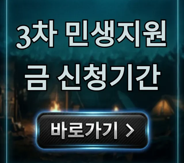 3차 민생지원금 신청기간, 대상 및 방법 총정리 3차 민생지원금 신청기간, 대상 및 방법 총정리