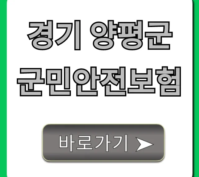 경기 양평군 군민안전보험: 보장부터 신청까지 총정리! 경기 양평군 군민안전보험: 보장부터 신청까지 총정리!