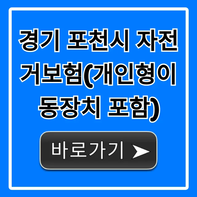 경기 포천시 자전거보험(개인형이동장치 포함) 신청 가이드 경기 포천시 자전거보험(개인형이동장치 포함) 신청 가이드