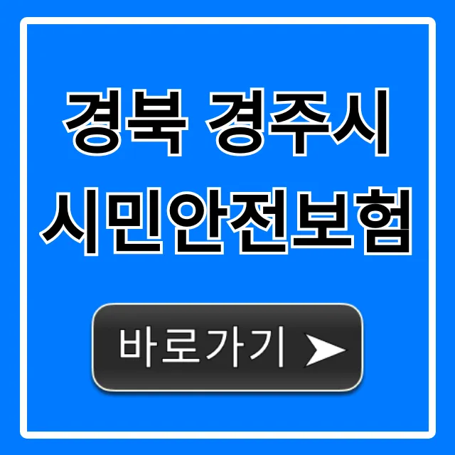 경북 경주시 시민안전보험: 혜택부터 신청까지 총정리 경북 경주시 시민안전보험: 혜택부터 신청까지 총정리