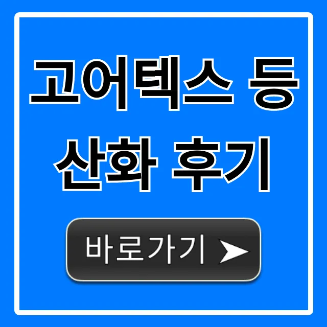고어텍스 등산화 후기: 내 돈 내산 가성비 BEST 추천! 고어텍스 등산화 후기: 내 돈 내산 가성비 BEST 추천!