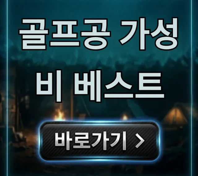 골프공 가성비 베스트 2024년 총정리 골프공 가성비 베스트 2024년 총정리