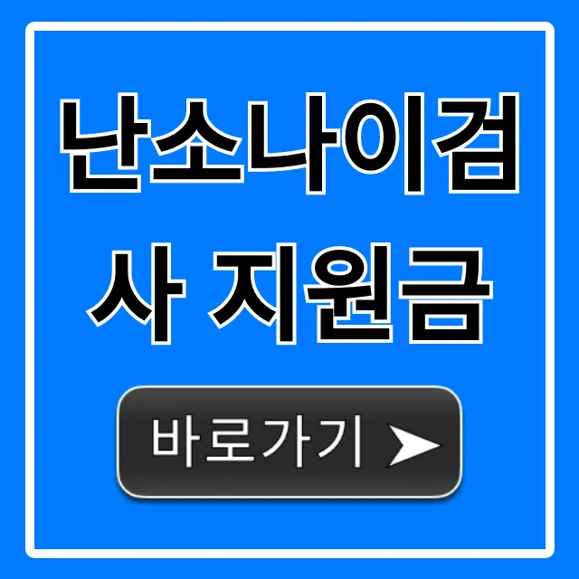 난소나이검사 지원금 100% 받는 법: 조회 신청