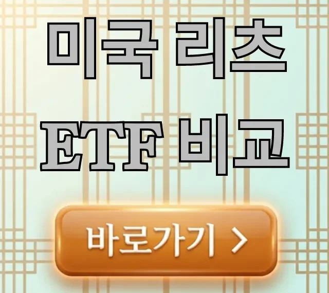 미국 리츠 ETF 비교: 투자 전략 & 수익률 총정리 미국 리츠 ETF 비교: 투자 전략 & 수익률 총정리