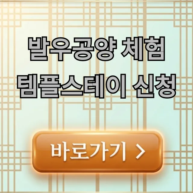 발우공양 체험 템플스테이 신청 가격 및 준비물 총정리 발우공양 체험 템플스테이 신청 가격 및 준비물 총정리