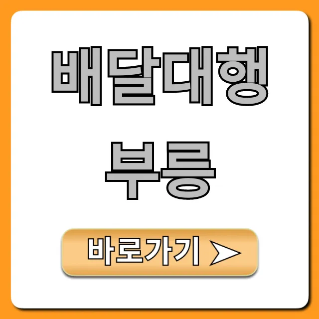 배달대행부릉 기사 신청 방법과 수익 총정리 배달대행부릉 기사 신청 방법과 수익 총정리