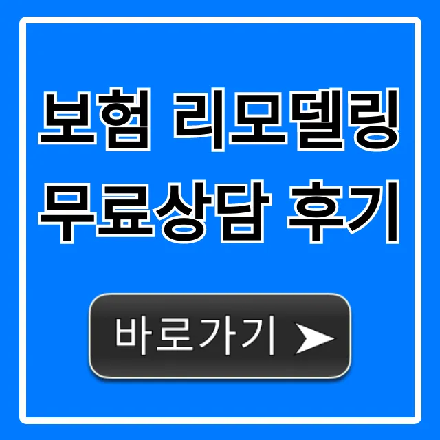 보험 리모델링 무료상담 후기, 보험료 절감 꿀팁 보험 리모델링 무료상담 후기, 보험료 절감 꿀팁