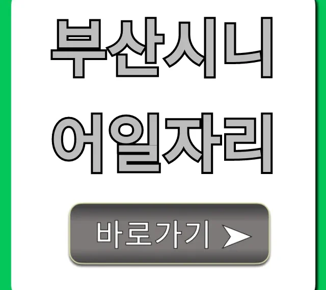 부산시니어일자리 5060 재취업 완벽 가이드 부산시니어일자리 5060 재취업 완벽 가이드