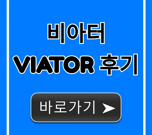 비아터 viator 후기: 예약부터 가격 꿀팁 총정리