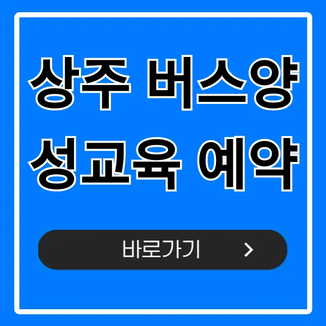 상주 버스양성교육 예약, 비용부터 자격까지 총정리 상주 버스양성교육 예약, 비용부터 자격까지 총정리