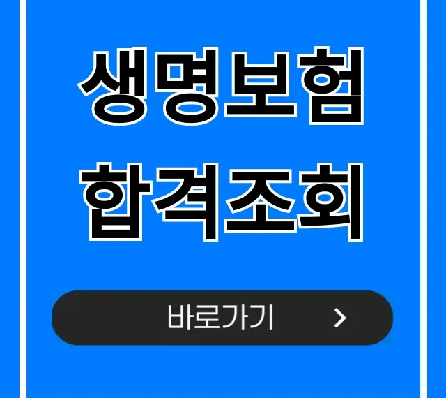 생명보험 합격조회, 심사 결과 초간단 확인 방법 생명보험 합격조회, 심사 결과 초간단 확인 방법
