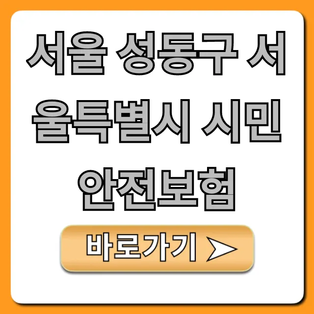 서울 성동구 서울특별시 시민안전보험: 혜택 및 신청 총정리